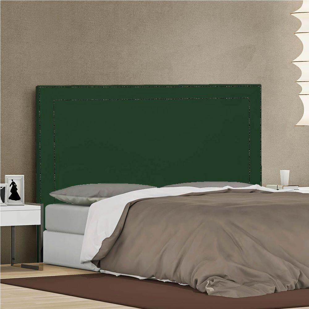 Cabeceira King Moscou P04 195 Cm Suede Verde - 6