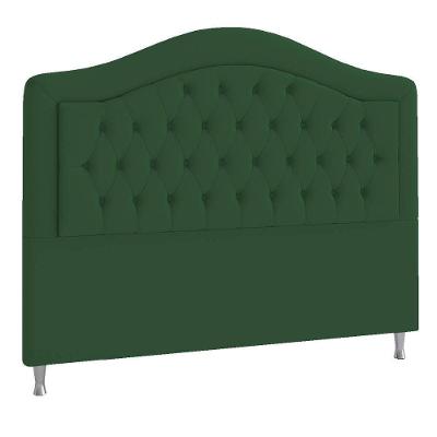 Cabeceira King ághata P04 195 Cm Suede Verde