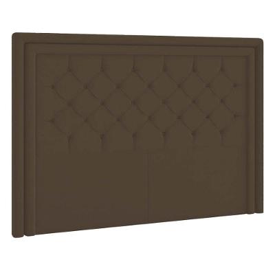 Cabeceira King Estocolmo P04 195 Cm Suede Marrom