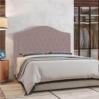 Cabeceira Queen ághata P04 160 Cm Suede Rosê - 6