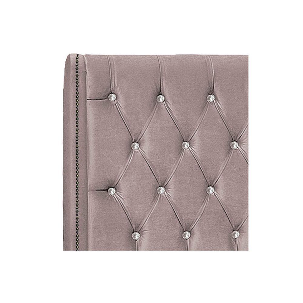 Cabeceira Solteiro Tóquio P04 98 Cm Suede Rosê Tca 949 - 3