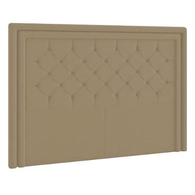 Cabeceira King Estocolmo P04 195 Cm Suede Bege