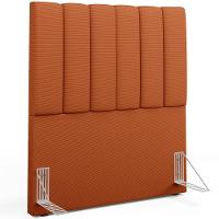 Cabeceira Cama Box Solteiro 100 Cm Dália W01 Tecido Terracota - Lyam Decor - 1