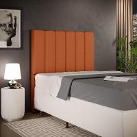 Cabeceira Cama Box Solteiro 100 Cm Dália W01 Tecido Terracota - Lyam Decor - 5