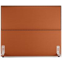 Cabeceira Box Casal King Com Tachas 195 Cm Vicenza L02 Tecido Terracota - Lyam Decor - 9