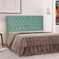 Cabeceira Queen Tóquio P04 160 Cm Suede Turquesa Tca 946 - 6
