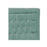Cabeceira Queen Iasi P04 160 Cm Suede Turquesa Tca 946 - 2