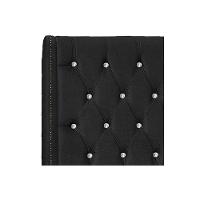 Cabeceira Casal Tóquio P04 140 Cm Suede Preto Tca 944 - 3