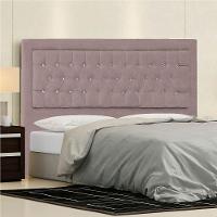 Cabeceira Queen Iasi P04 160 Cm Suede Rosê Tca 949 - 6