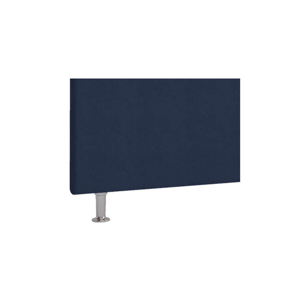 Cabeceira Casal Hannover P04 140 Cm Suede Azul Tca 948 - 2