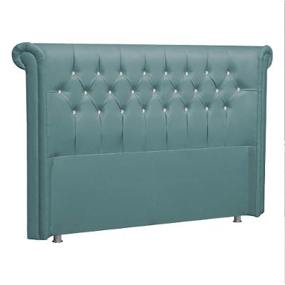Cabeceira Solteiro P04 100 Cm Suede Turquesa Tca 946