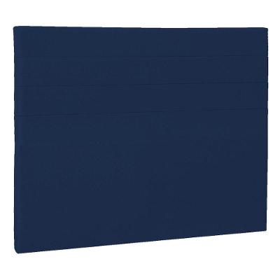 Cabeceira Solteiro Porto P04 90 Cm Suede Azul Tca 948