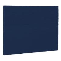 Cabeceira Solteiro Porto P04 90 Cm Suede Azul Tca 948 - 1
