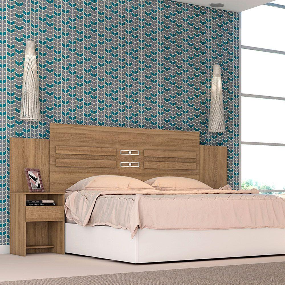 Cabeceira Casal Triunfo 216cm Amêndola Touch 9590 Demóbile - 3