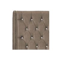 Cabeceira Solteiro P04 98 Cm Suede Marrom Claro Tca 945 - 3