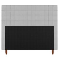 Cabeceira Cama Box Solteiro Parisis 90Cm Sintético Branco - 4