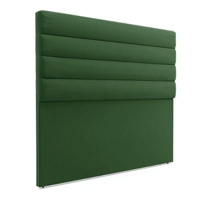 Cabeceira Para Cama Box Queen 160 Cm Suede Verde