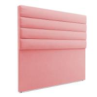 Cabeceira Para Cama Box Queen 160 Cm Suede Rose - 1