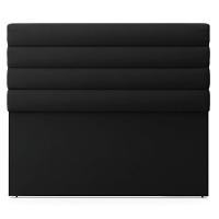 Cabeceira Para Cama Box Queen 160 Cm Suede Preto - 7