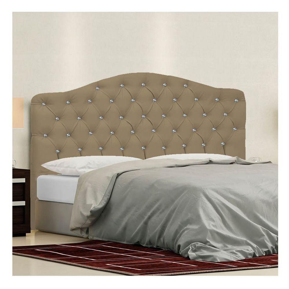 Cabeceira Solteiro Florence P04 100 Cm Suede Bege Tca 941 - 6