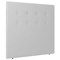 Cabeceira Cama Box Solteiro Luana 90cm Sintético Branco - Abmaza - 1