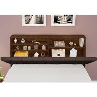 Cabeceira Box Isabella Queen Malbec Captonê Marrom - 2