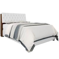 Cabeceira Box Isabella Casal Malbec Captonê Branco - 6