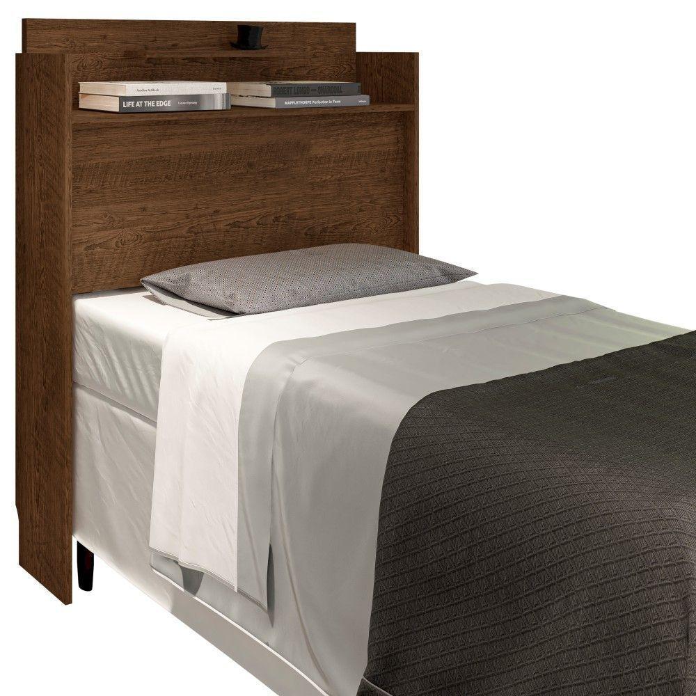 Cabeceira Box Solteiro Austin Malbec - 5