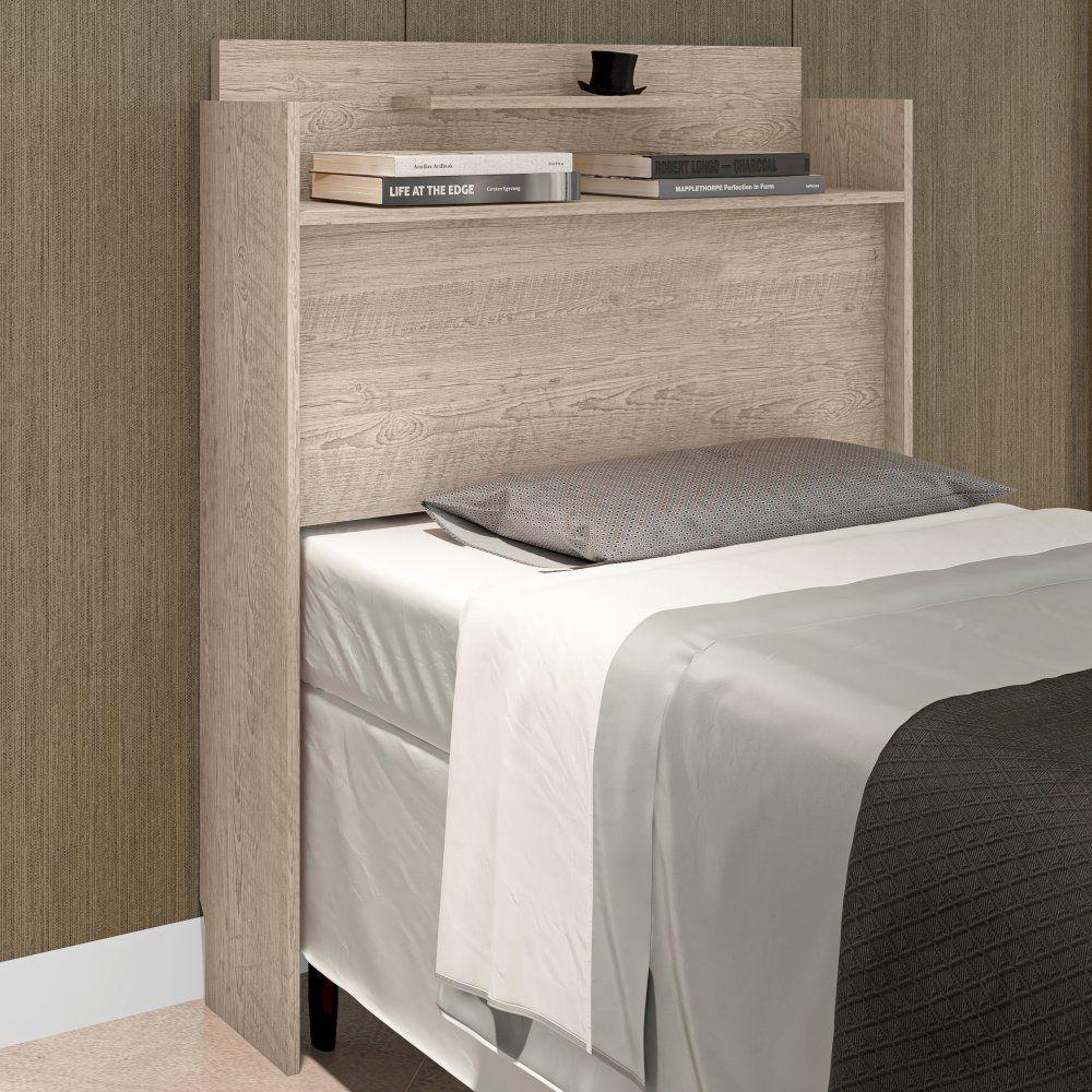 Cabeceira Box Solteiro Austin Amarula - 1