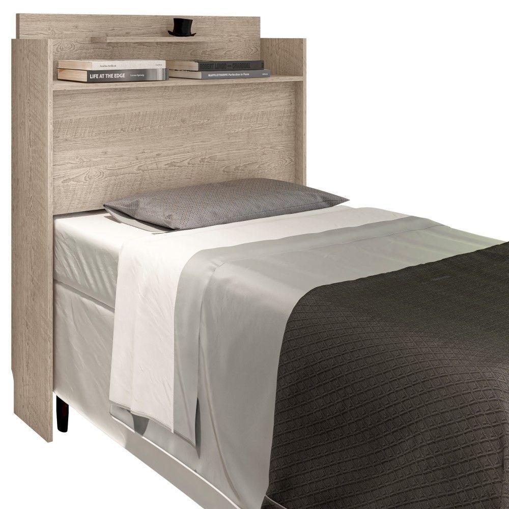 Cabeceira Box Solteiro Austin Amarula - 4