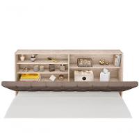 Cabeceira Box Casal Isis Amarula Com Capitonê Bege Escuro - 2