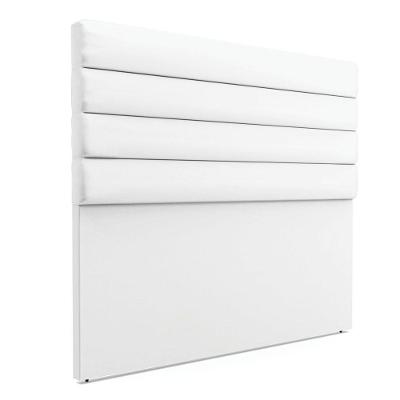 Cabeceira Para Cama Box King 190 Cm Corino Branco