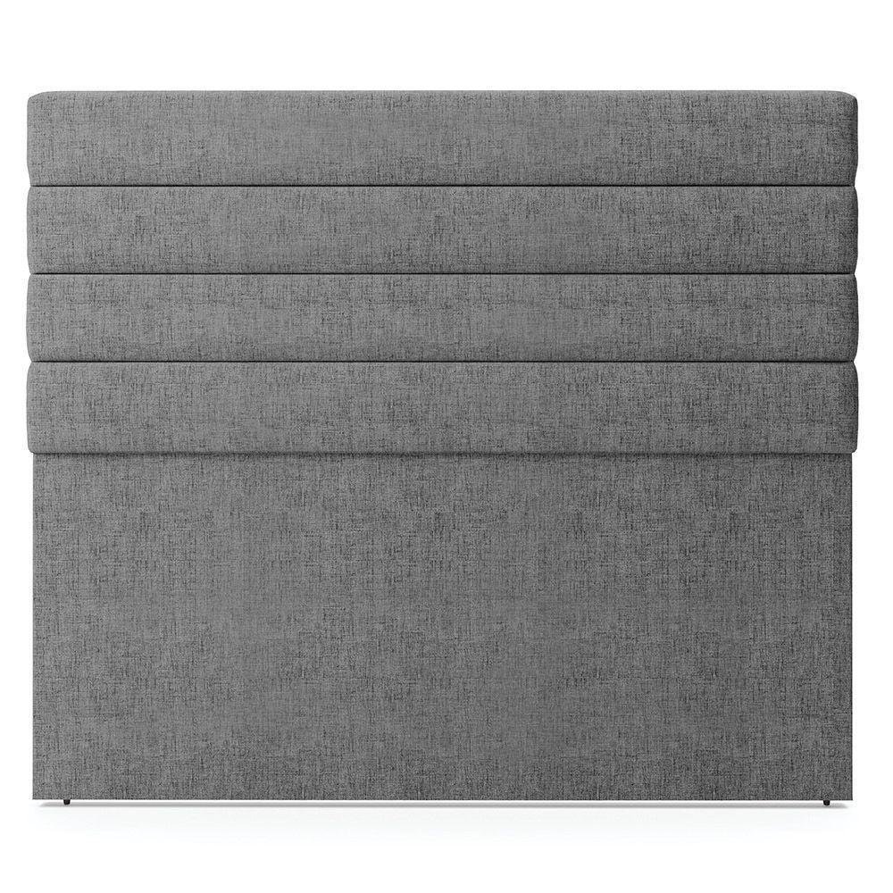 Cabeceira Para Cama Box Casal 140 Cm Linho Grafite A26 - 6