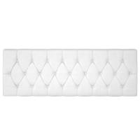 Cabeceira Queen Box Laura Malbec Captonê Branco - 3