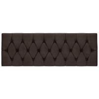 Cabeceira Box Isabella Solteiro Malbec Captonê Marrom - 2