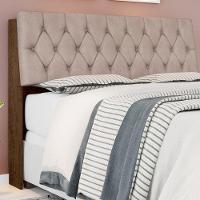 Cabeceira Queen Box Laura Malbec Captonê Bege Claro - 6