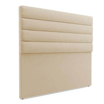 Cabeceira Para Cama Box King 190 Cm Suede Bege