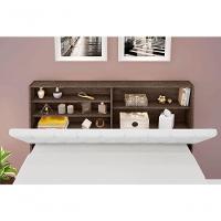 Cabeceira Box Queen Isis Chocolate Com Capitonê Branco - 4