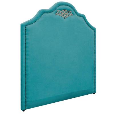 Cabeceira King P02 195cm - Doce Sonho Móveis Azul Turquesa