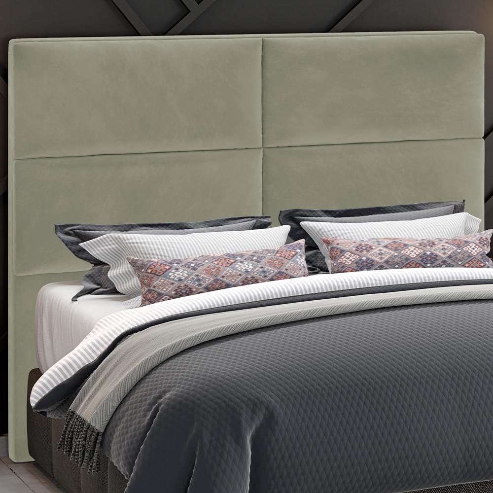 Cabeceira Queen 160 Cm Barcel Veludo Sl 940 Peer Sl 940 - 8