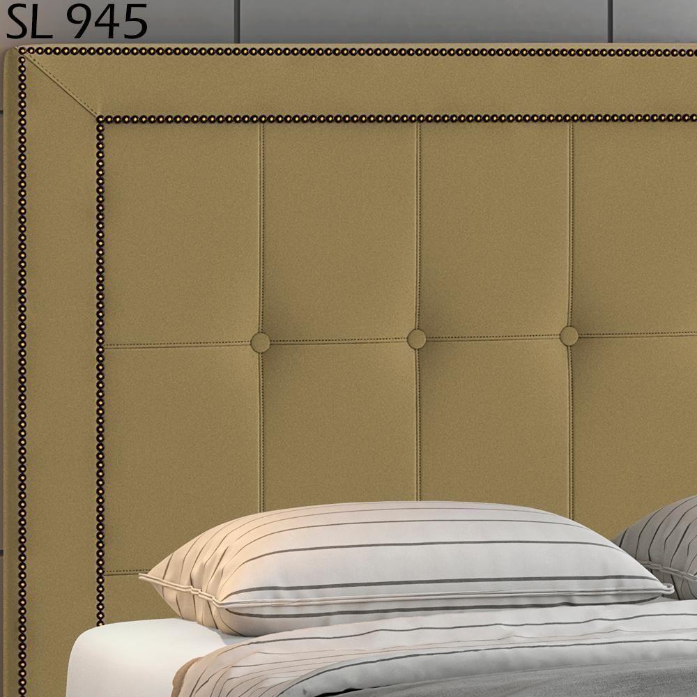 Cabeceira Casal 140 Cm Napoll Veludo Sl 945 Peer Sl 945 - 5