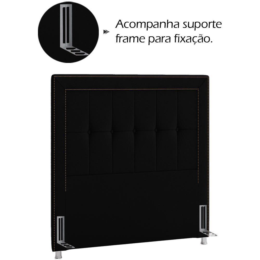 Cabeceira Solteiro 90 Cm Napoll Veludo Sl 944 Peer Sl 944 - 5