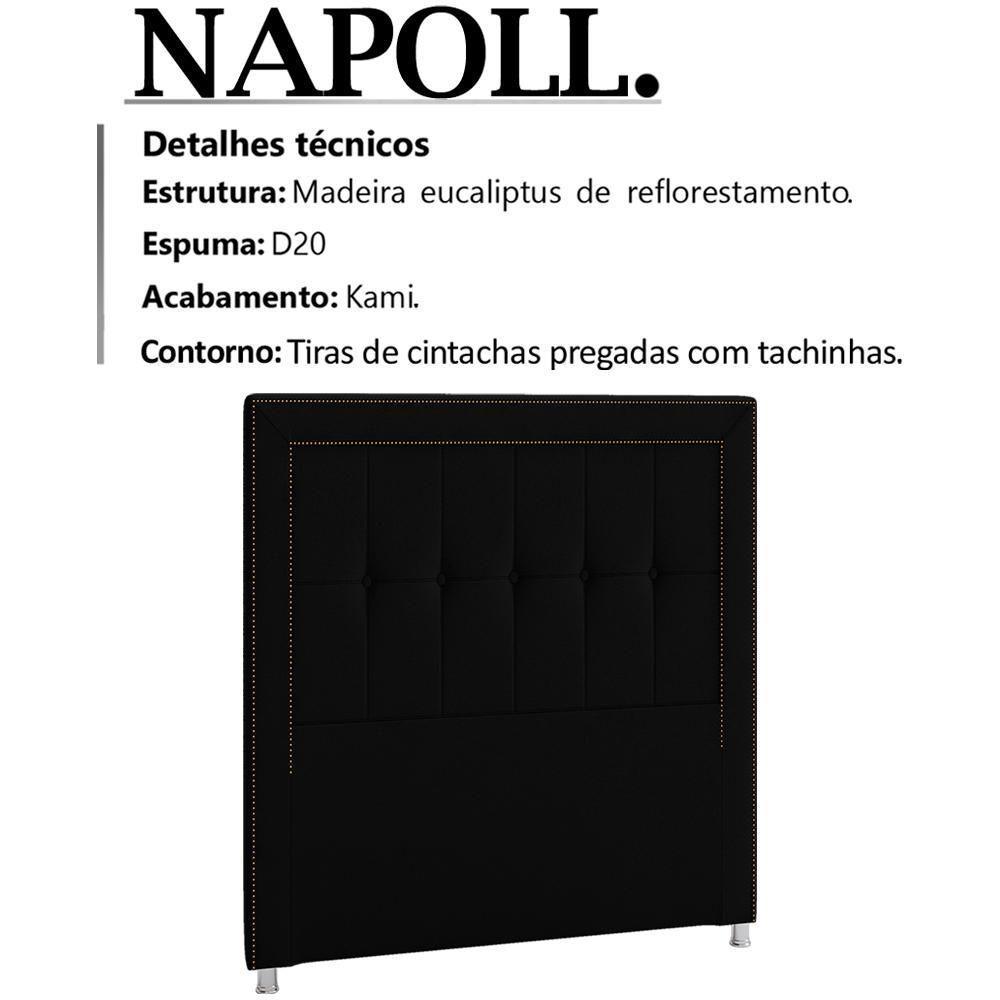 Cabeceira Solteiro 90 Cm Napoll Veludo Sl 944 Peer Sl 944 - 8