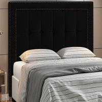 Cabeceira Solteiro 90 Cm Napoll Veludo Sl 944 Peer Sl 944 - 14