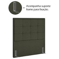 Cabeceira Solteiro 90 Cm Lhots Linho Sl 74 Peer Sl 74 - 7