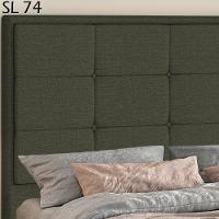 Cabeceira Solteiro 90 Cm Lhots Linho Sl 74 Peer Sl 74 - 9