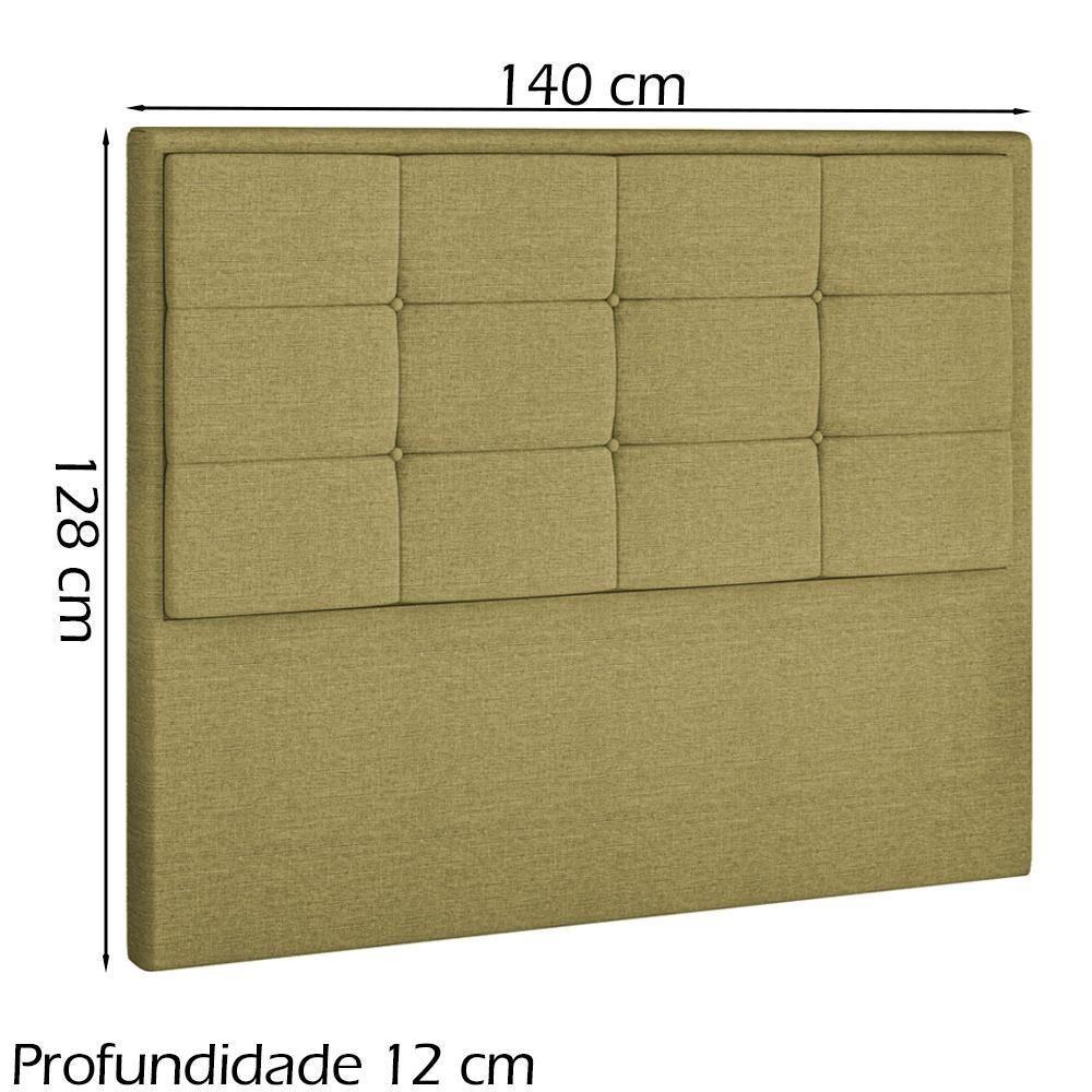 Cabeceira Casal 140 Cm Lhots Linho Sl 75 Peer Sl 75 - 7