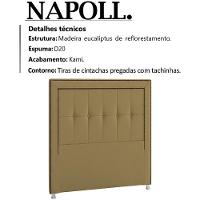Cabeceira Solteiro 90 Cm Napoll Veludo Sl 945 Peer Sl 945 - 8