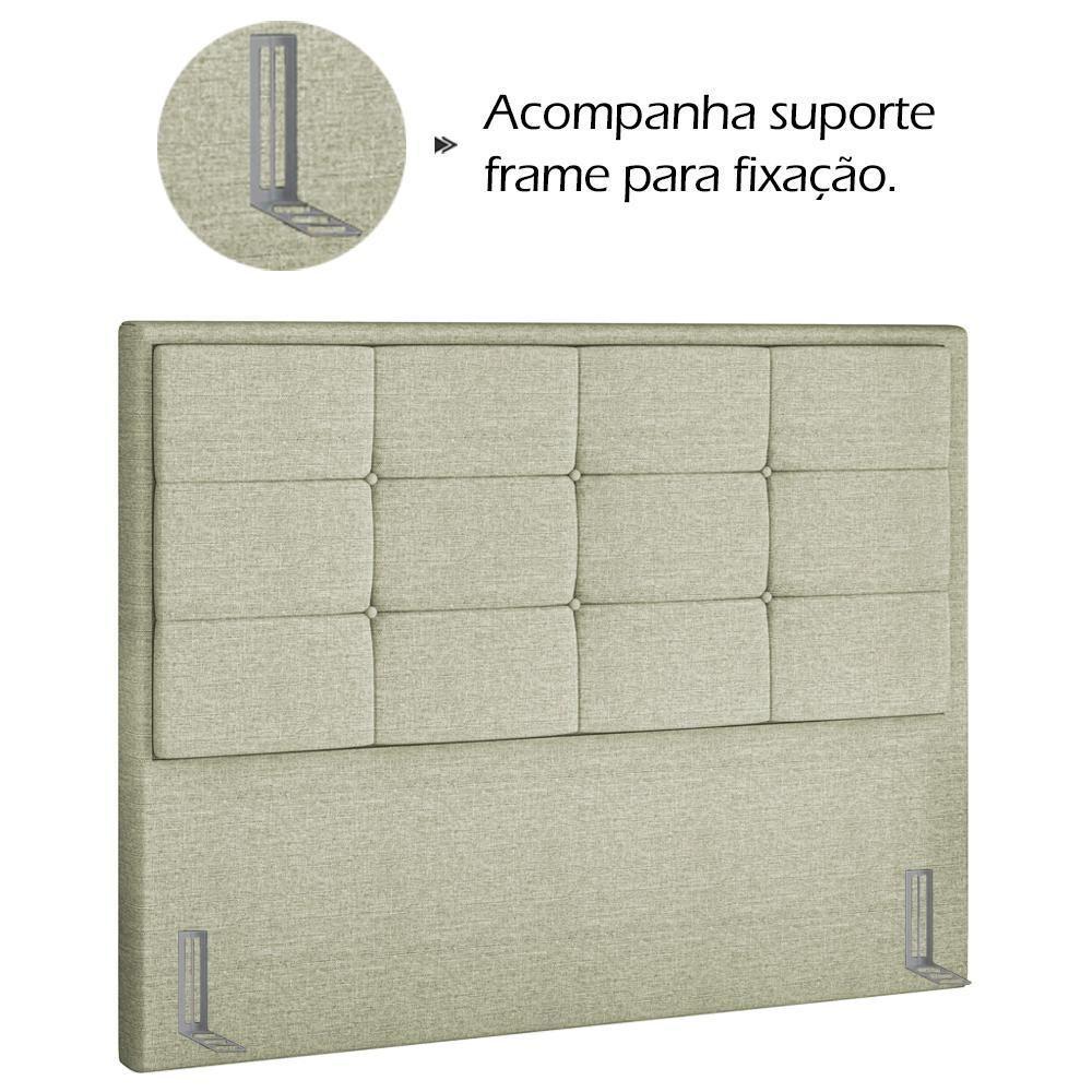 Cabeceira Casal 140 Cm Lhots Linho Sl 76 Peer Sl 76 - 5