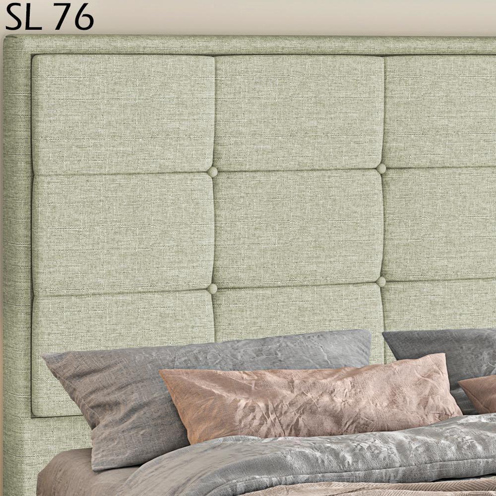 Cabeceira Casal 140 Cm Lhots Linho Sl 76 Peer Sl 76 - 6